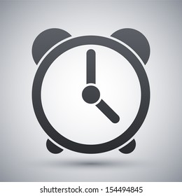 Vector clock icon