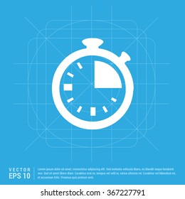 Vector Clock Icon