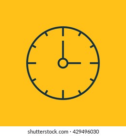 Vector Clock Icon