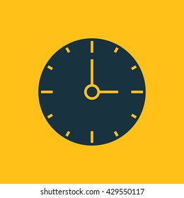 Vector Clock Icon