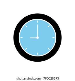 Vector clock icon