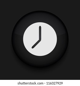 Vector clock icon. Eps10. Easy to edit