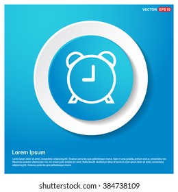 Vector Clock Icon. Vector Time icon