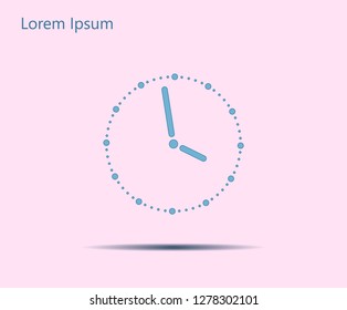 Vector clock illustration