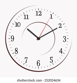Vector clock illustration