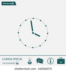 Vector clock illustration