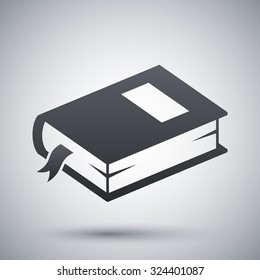 Vector Closed Book Icon