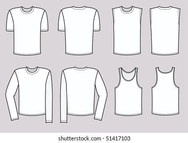 Vector clothes for man.FAshion design