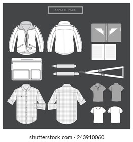 vector clothing office collection