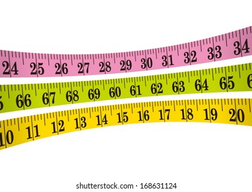 Vector clothmeasure / measuring tape 3D