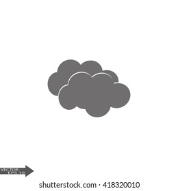 Vector of cloud