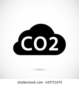 Vector cloud computing download icon, vector illustration