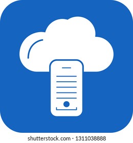  Vector cloud icon
