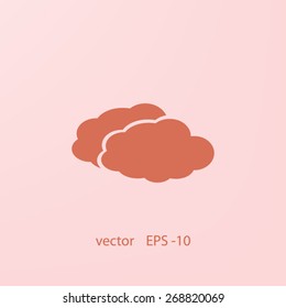 Vector cloud icon