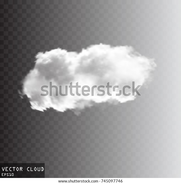 Transparent Fluffy Cloud : This is a fluffy cloud png image with