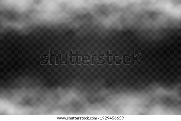 煙や霧のベクター雲 分離型透明な背景に霧または雲 煙 霧 雲のpng のベクター画像素材 ロイヤリティフリー