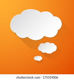 Vector Clouds background