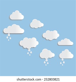 Vector clouds collection