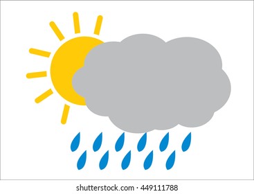 Vector of clouds style design, Abstract vector clouds style