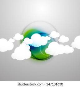 Vector clouds technology design