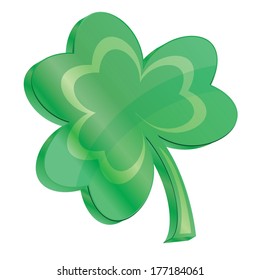 Vector clover for Saint Patrick's day