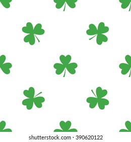 Vector clover seamless pattern.