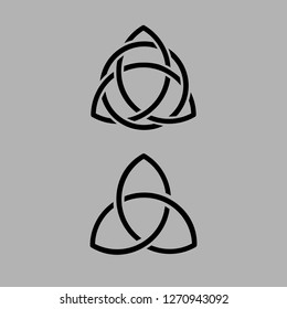 Vector Clover Symmetry Illustration