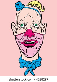 Vector clown