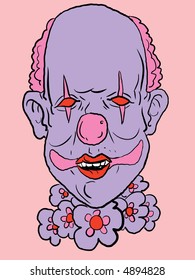 Vector clown