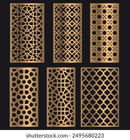 vector for Cnc laser cut file eps, Design Set, Partition, Laser Cnc Router Design Foamsheet, Acrylic and CNC Machine Cutting, EPS File.