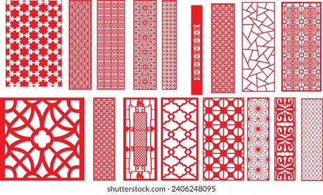 Vector cnc laser cut vector cnc router cut jali mashrabiya