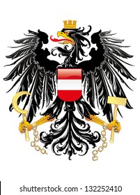Vector Coat of Arm of Austria