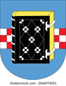 Vector coat of arms illustration of the German regional capital city of Bochum, Germany