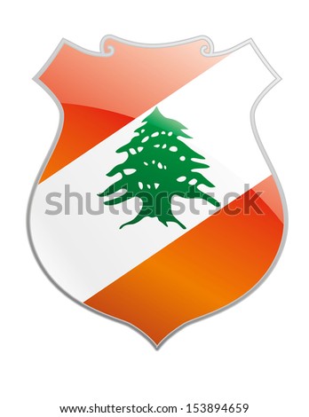 Vector Coat of Arms of Lebanon