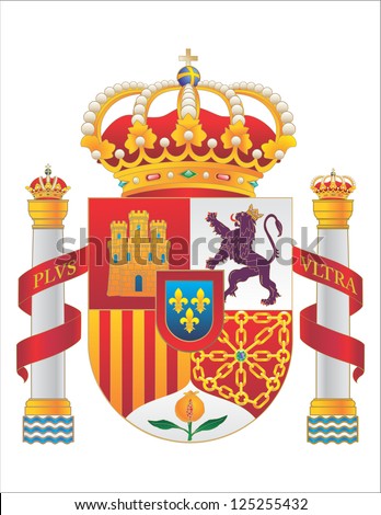 Vector Coat of arms of Spain