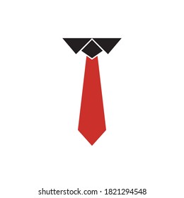 Vector coat tie for business 