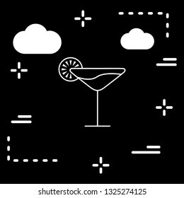 Vector Cocktail Icon