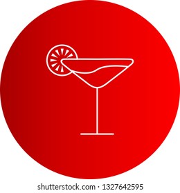 Vector Cocktail Icon
