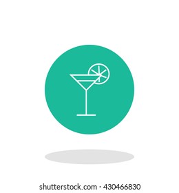 Vector Cocktail Icon