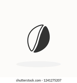 Vector coffee beans icon