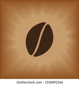 Vector coffee beans icon