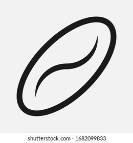 vector coffee beans template vector icon illustration design on background