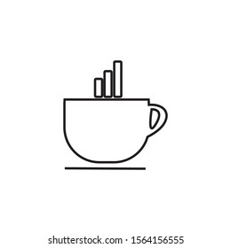 Vector coffee design element background 