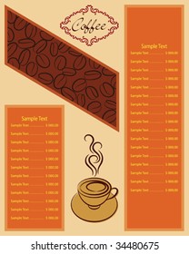 Vector Coffee Design template