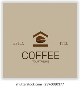 Vector coffee house logo design template premium elegant vector eps 10