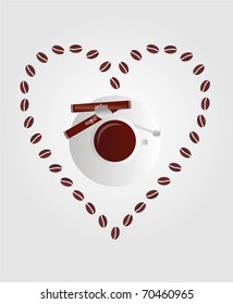 vector coffee illustration