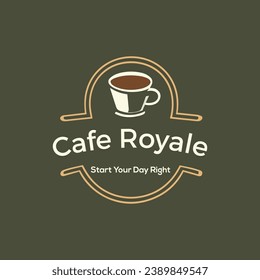 Vector Coffee Logo, Coffee label , Coffee badge , Coffee logo design