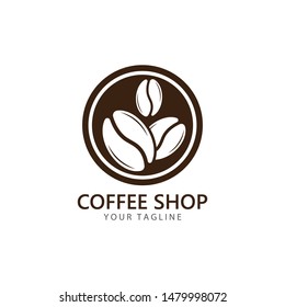 vector coffee logo template vector icon illustration design  