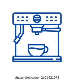Vector of a Coffee maker