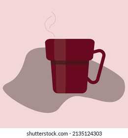 Vector Coffee Mug Design Illustration